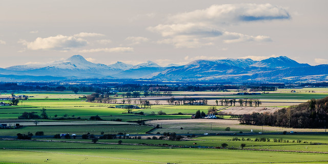 The Trossachs from Stirling