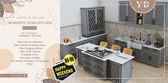 {YD} Romantic Home Kitchen - New Collection