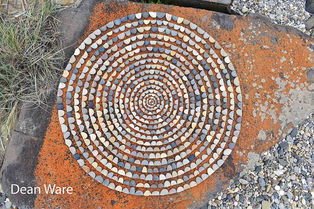Stone disc/circles, Mystery Bay