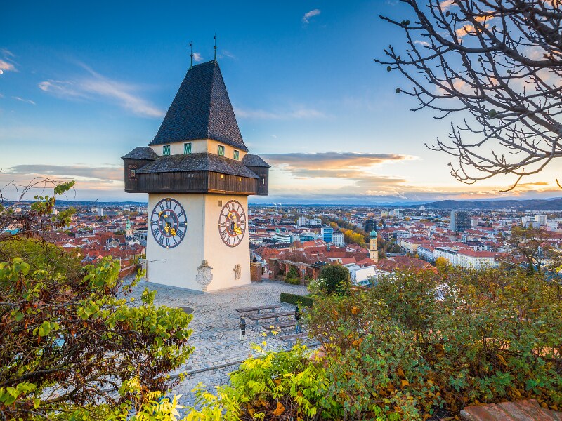 The most beautiful cities in Austria - Graz