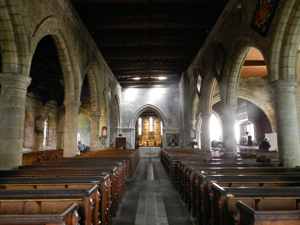 St Aidan's Church Interior, Bamburgh, July 2022