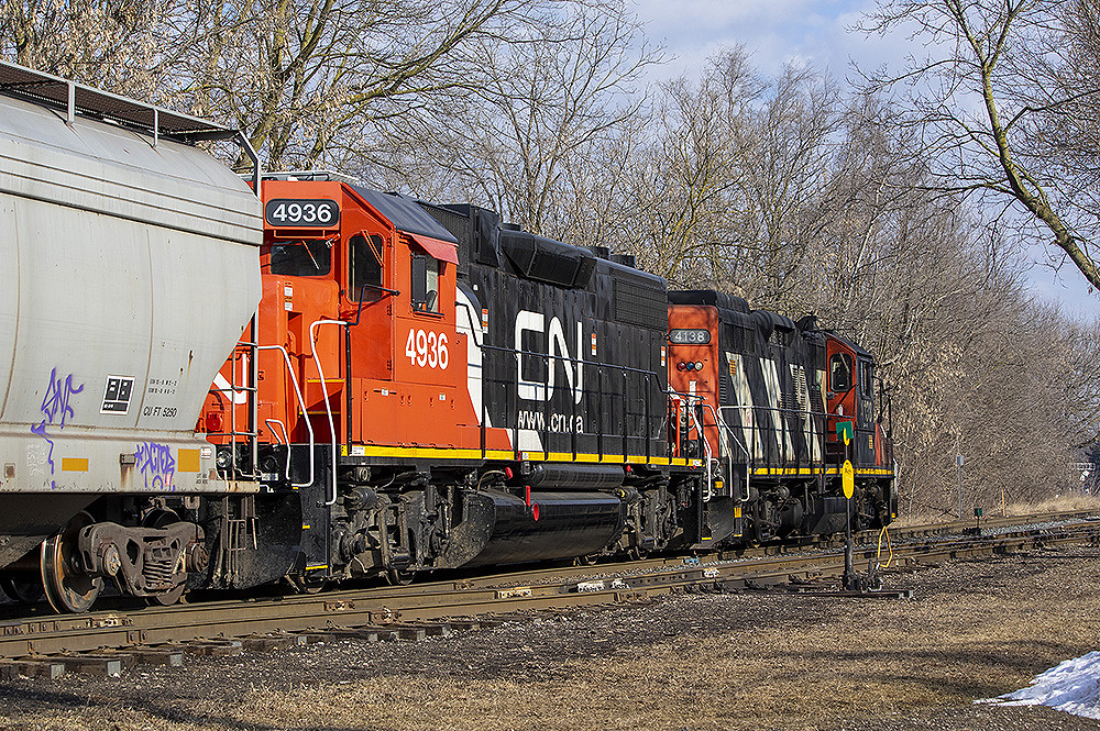 CN L542 at Guelph Junction