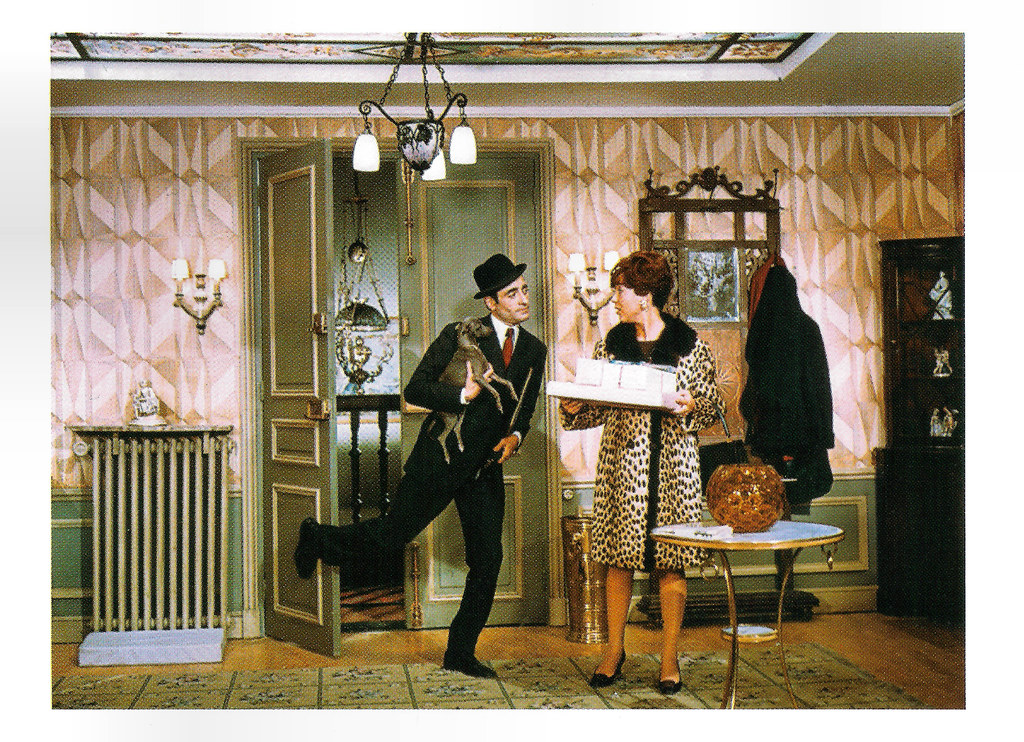 Pierre Étaix and Annie Fratellini in Le grand amour (1969)
