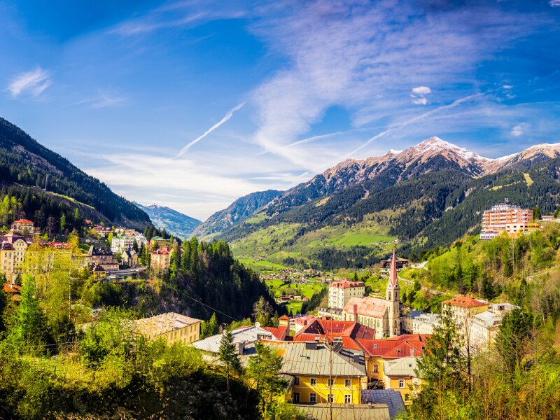 The most beautiful cities in Austria - Bad Gastein