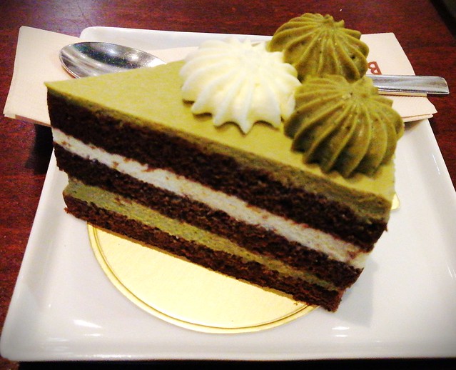 Dessert Green Tea Cholcolate Cake