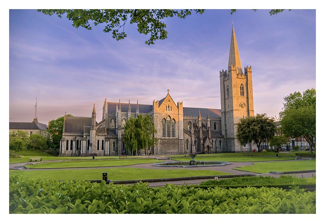 St. Patrick’s Cathedral in Dublins liberties. May 2022.