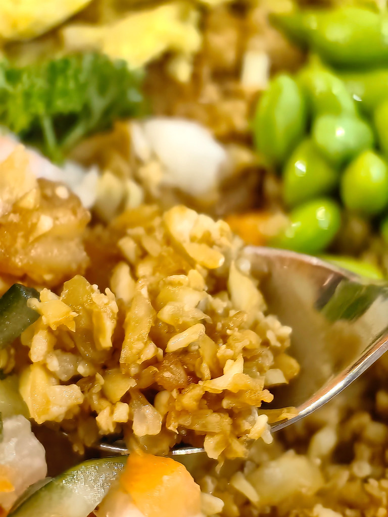 大蒜蛋白碗配花椰菜飯 Garlic Protein Bowl w/Cauli Rice rm$22.80 @ Cauli & Rice Damen USJ1