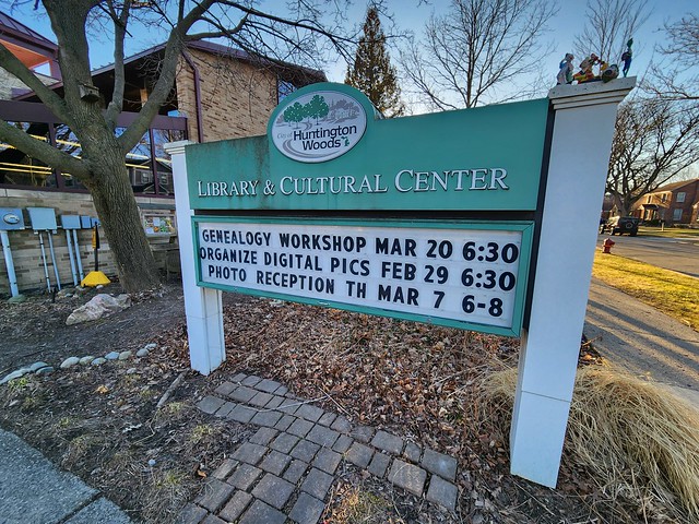 Huntington Woods Library and Cultural Center (Huntington Woods, Michigan) - February 29, 2024