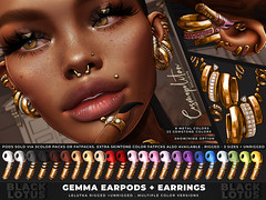 Black Lotus @Cosmopolitan - Gemma earpods&earrings // GIVEAWAY!!