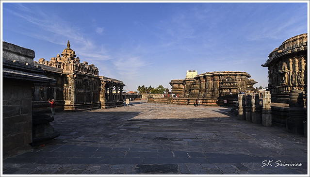 Chennakeshava temple complex, Beluru, Karnataka, India.