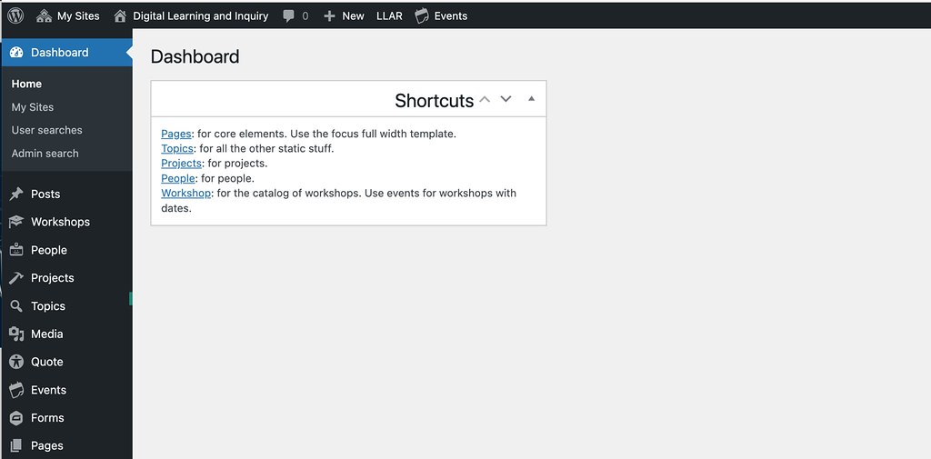 Clean WordPress dashboard screenshot.