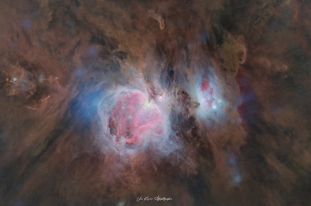 M42 La grande Nébuleuse d'Orion en Starless