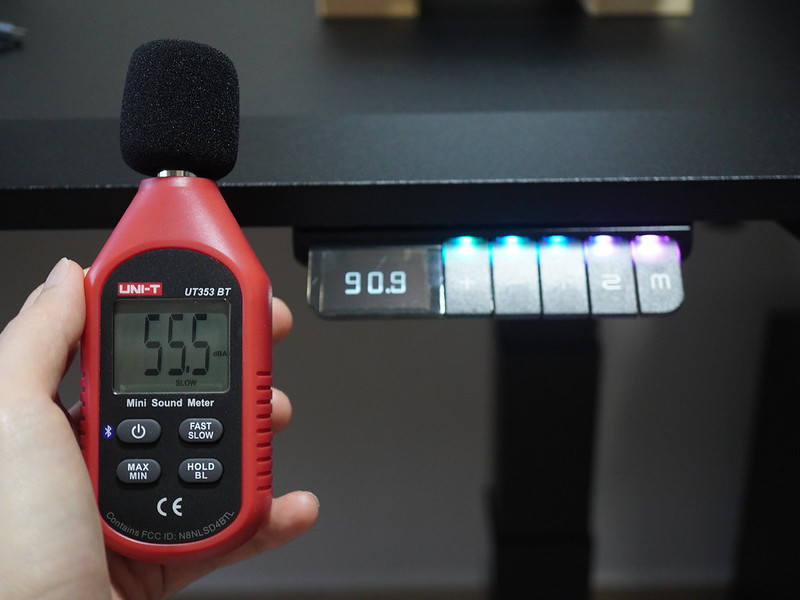 ULTIDESK Xtreme Standing Desk - Noise Level