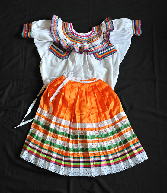 Traje Maya Tojolabal El Saltillo Chiapas Mexico Clothing