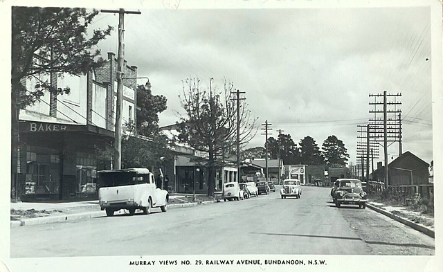 Railway Avenue, Bundanoon, N.S.W. - circa 1950
