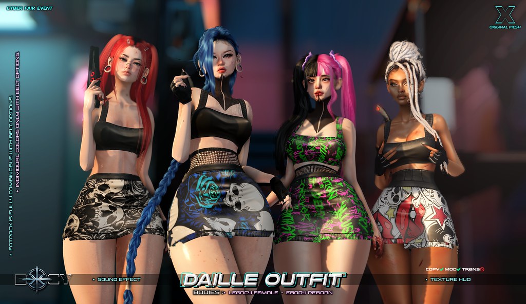 Daille Outfit / @CYBER Fair by ACCESS
