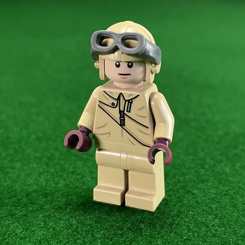 LEGO Indiana Jones Fighter Chase Diorama - The German Pilot