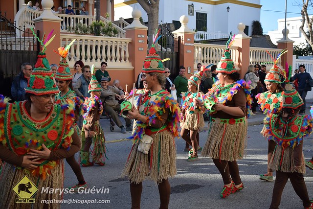 Chipiona, Andalousie, Espagne, Le Carnaval,
