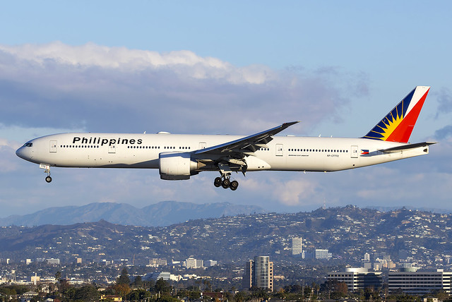 Philippine Airlines Boeing 777-300ER RP-7772 at Los Angeles Airport LAX/KLAX