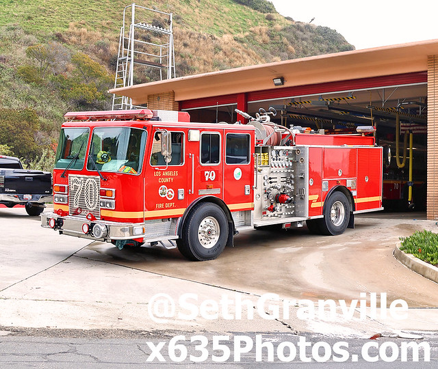 Los Angeles County Fire Department Engine 70 (Malibu)