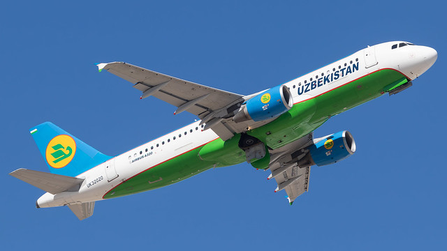 TLV - Uzbekistan Airways Airbus A320 UK32020