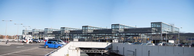 Berlin Bahnhof Südkreuz Panorama 24.2.2024