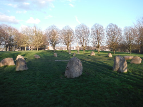 Millennium Stone Circle, Hilly Fields Park SWC Walk 421 - Blackheath to Deptford (Hills &amp; Parks of Inner Southeast London)