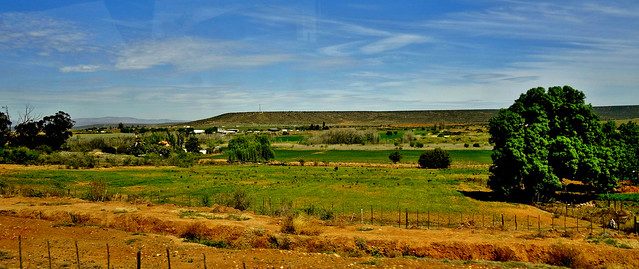 SÜDAFRIKA( South-Africa),   KLeine Karoo, Landschaft Richtung Oudtshoorn, 22623