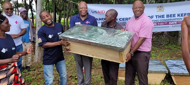 USAID Malawi Bee Keeping Equipment Handover