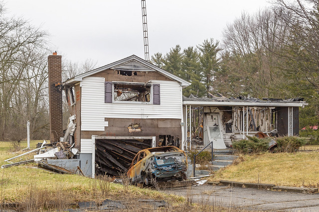 Burned House — Jackson Township, Crawford County, Ohio