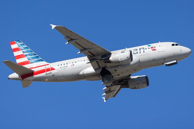 N774XF American Airlines Airbus A319-112 / PHL