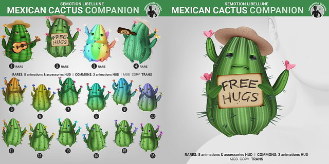 SEmotion Libellune Mexican Cactus Companion