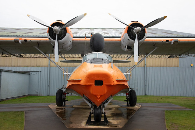 L-866 Consolidated PBY-6A Catalina of Royal Danish Air Force preserved at the RAF Museum Cosford | EGWC 28/Feb/2024