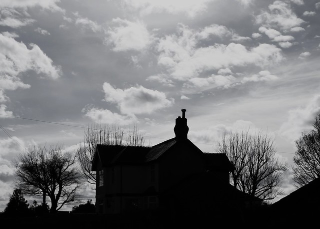 House Of The Rising Clouds ( poetic ' silhouetted under' version)