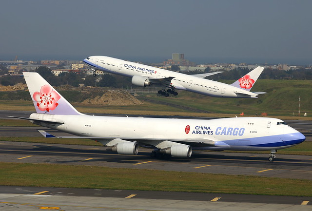 China Airlines Cargo 中華航空 Boeing 747-409F B-18722