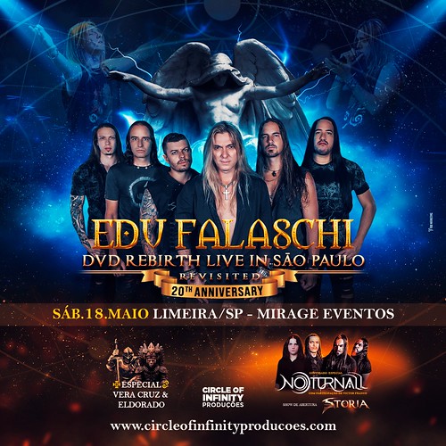 Edu Falaschi - Dvd Rebirth Live In São Paulo - SP