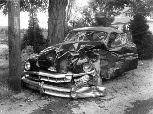 1951 Lincoln Lido Coupe - Totaled