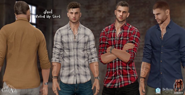 🎁 NEW RELEASE & GIVEAWAY - COLD ASH MEN’S JOEL Shirt @ TMD Event 🎁
