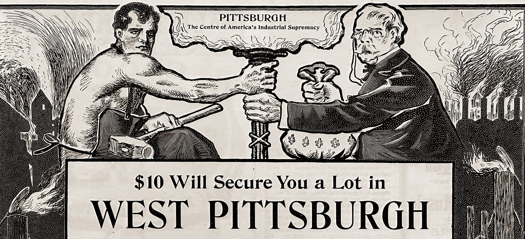 “$10 Will Secure You a Lot in West Pittsburgh.” Promotional Ad in “The Saturday Evening Post,” November 22, 1902.
