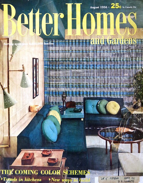 Better Homes & Gardens Cover - August 1956