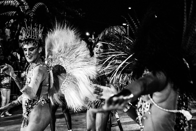 Desfile de Carnaval • São Leopoldo P&B (2024-03-02)