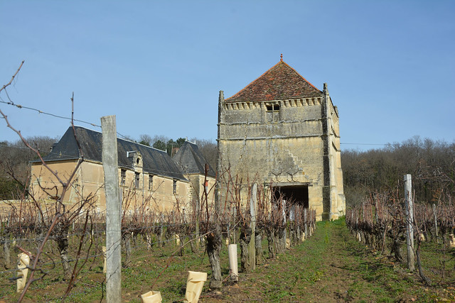 Le pigeonnier du château du Pressoir à Panzoult (Indre-et-Loire)