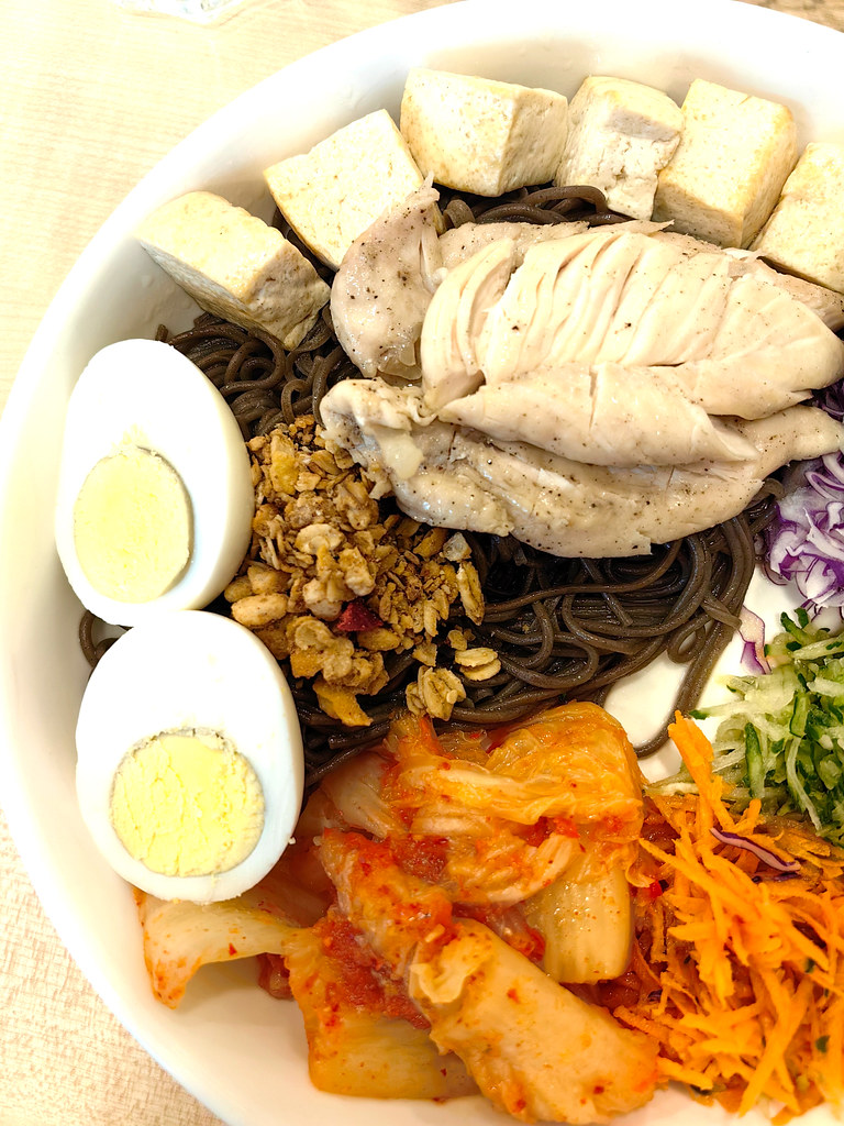 燉雞肉配蕎麥麵 Chicken Soba rm$18.90 @ EatHami 食坊(健康餐) Puchong Bandar Puteri