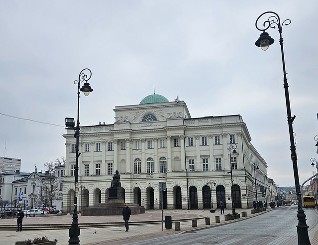Staszic Palace, Warsaw   (Polish Academy of Sciences