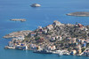 Kastelorizo, Palaiokastro, výhled dolů na přístav, foto: Petr Nejedlý