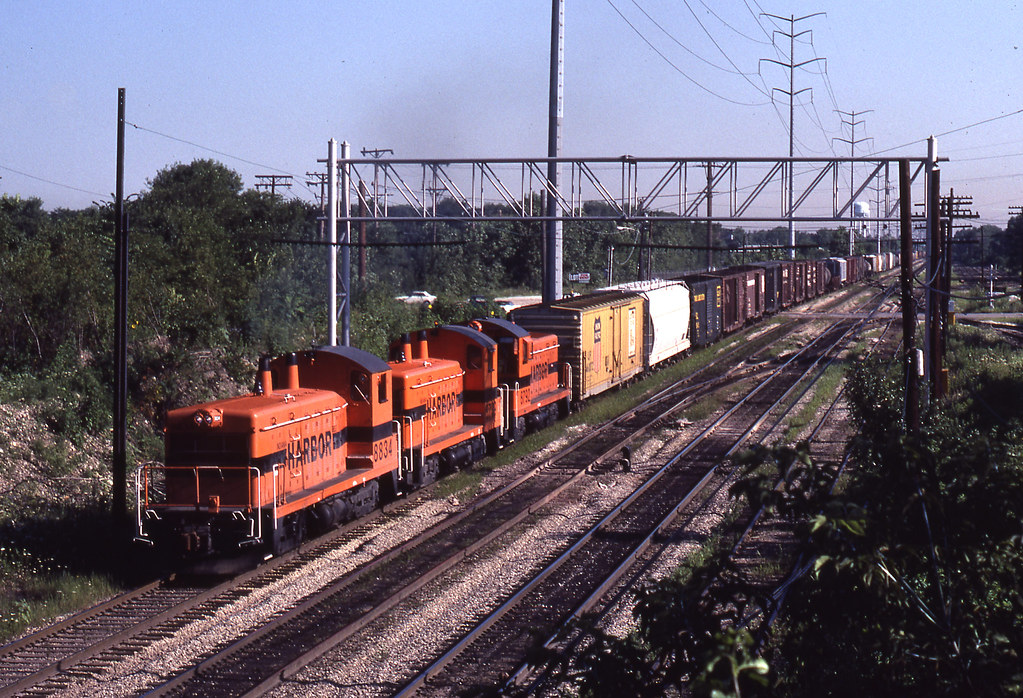 IHB Transfer at LaGrange, Illinois - July 30, 1981