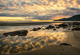 Adventure Bay Sunset Reflections