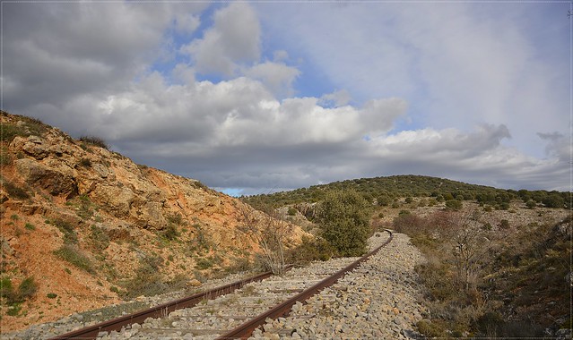 Linea  Ferroviaria. Soria- Castejon. Tramo Villar del Campo _ Óvega.