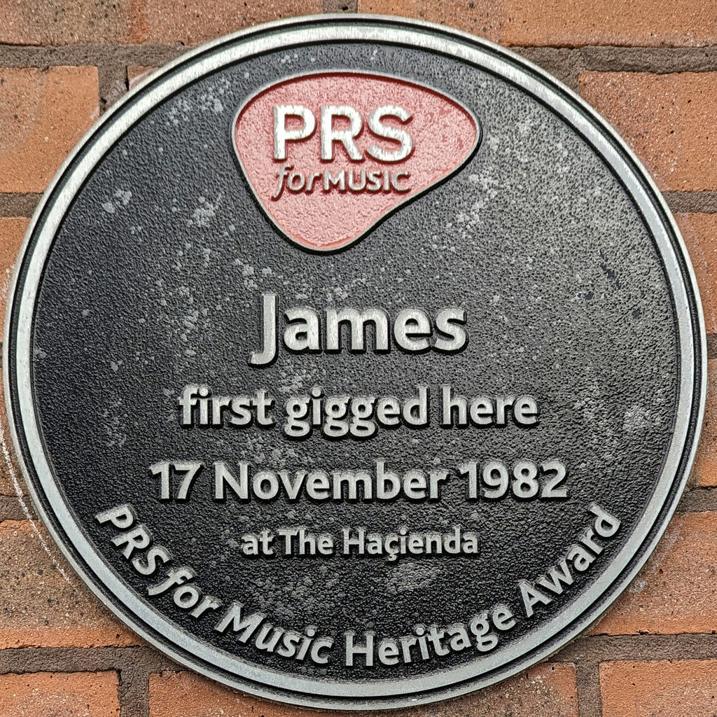 James gigged here 17th November 1982 at The #Haçienda 🎸 “Sometimes when I look deep in your eyes I swear I can see your soul”