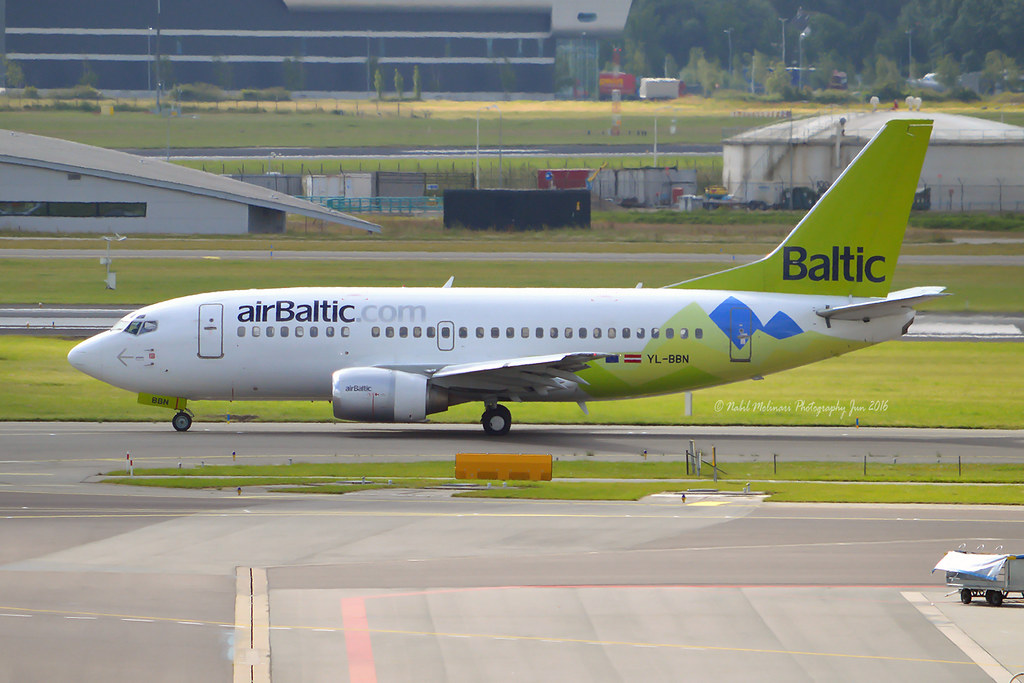 Air Baltic YL-BBN Boeing 737-522 cn/26683-2368 painted in 